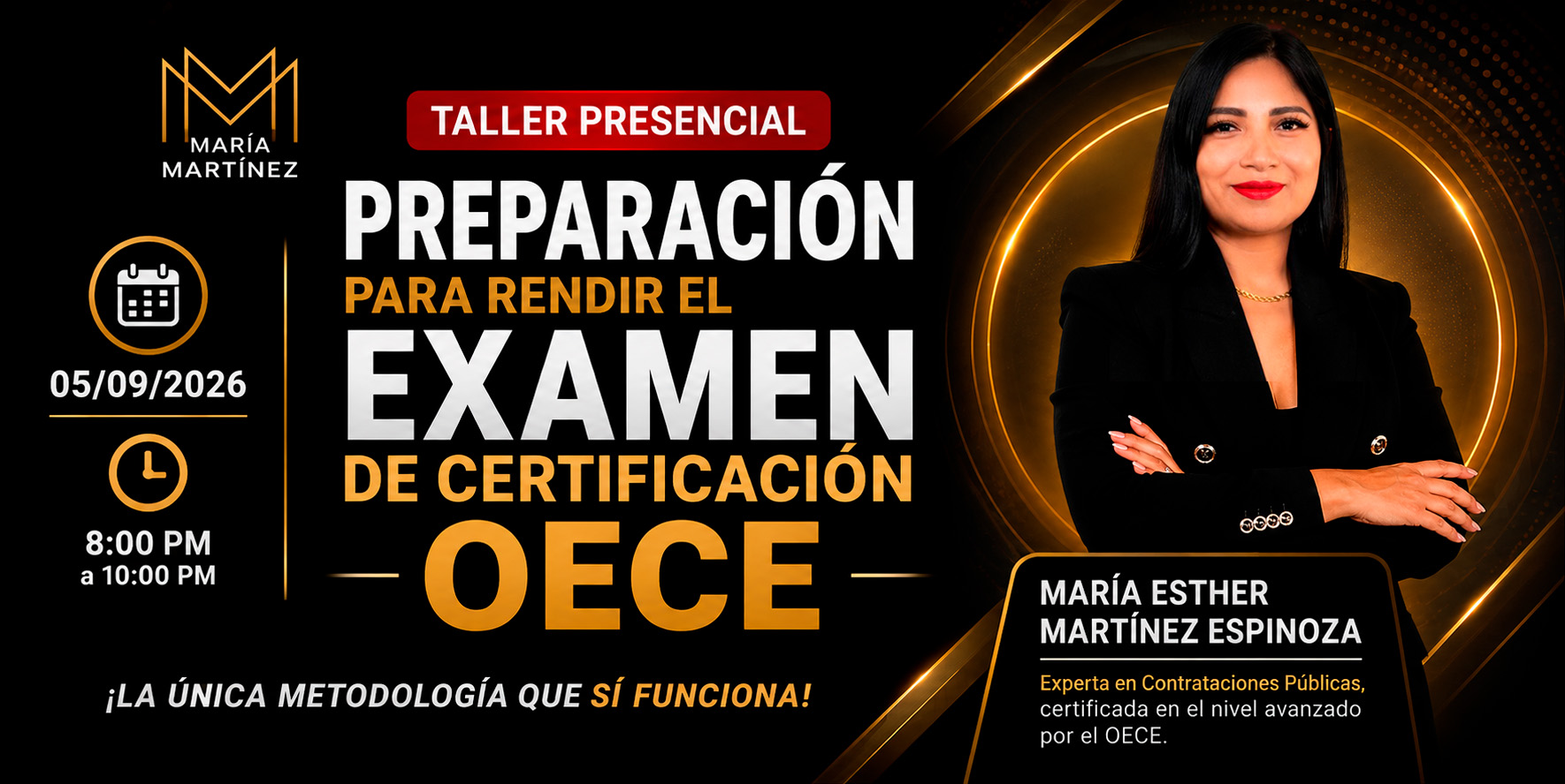 TALLER PRÁCTICO PRESENCIAL – PREPARACIÓN PARA EL EXAMEN DE CERTIFICACIÓN OECE – 5/09/2026