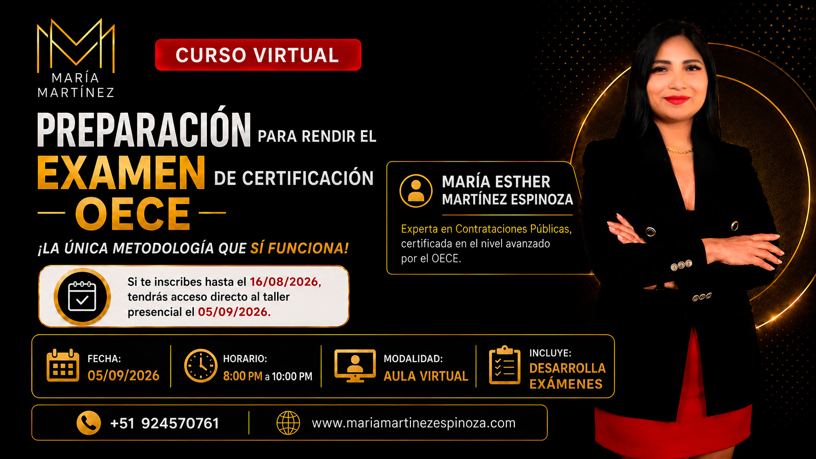 PREPARACIÓN PARA EL EXAMEN DE CERTIFICACIÓN OECE – 24/08/2026